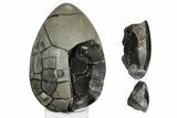 Septarian Dragon Egg Geode - Removable Section #203830-3